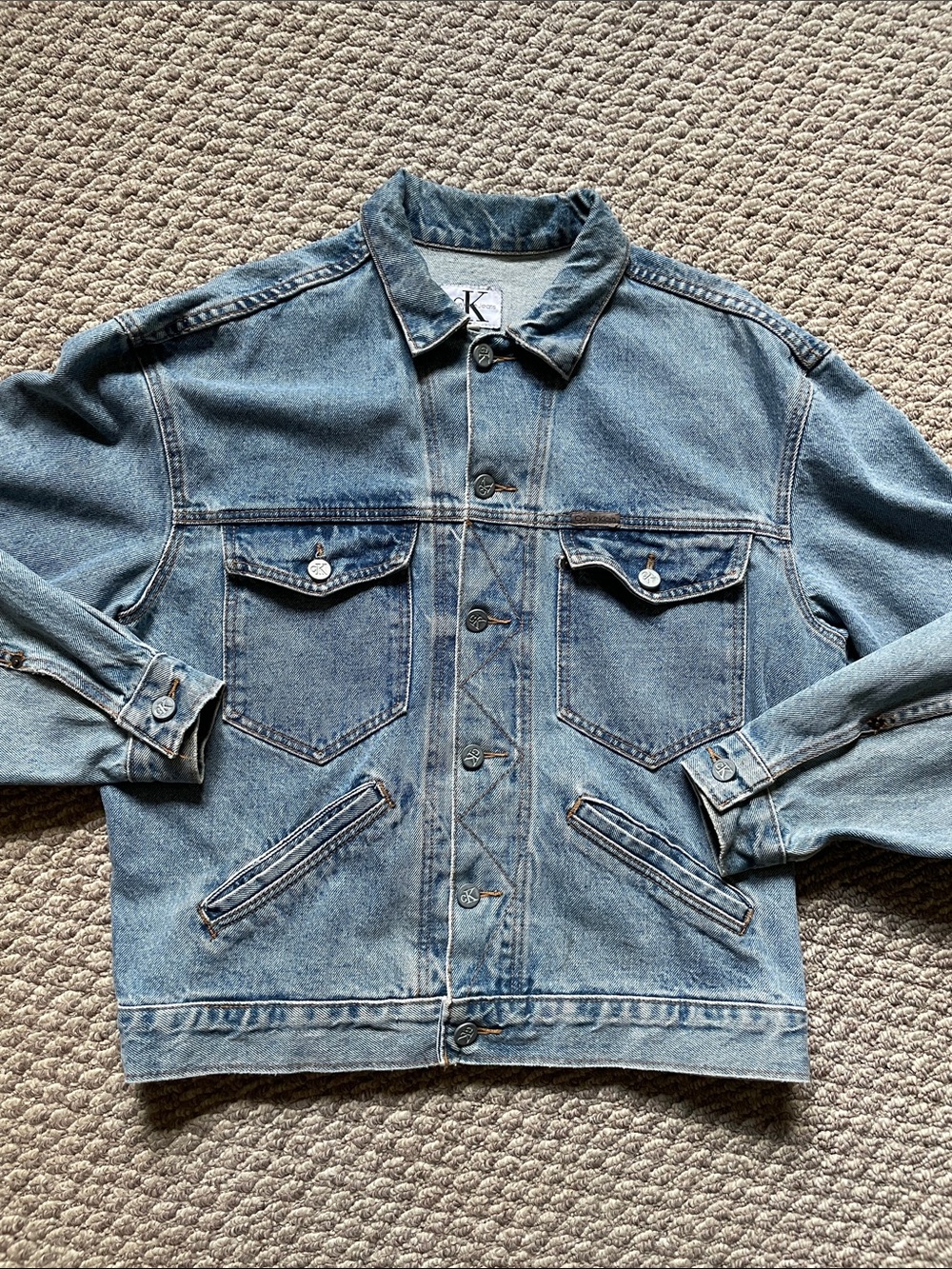 Vintage Calvin Klein denim jacket